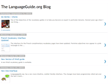 Tablet Screenshot of languageguideorg.blogspot.com