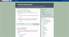 Desktop Screenshot of controleparental.blogspot.com