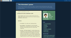 Desktop Screenshot of interestedlayman.blogspot.com