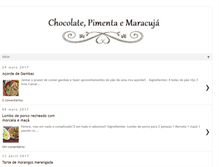 Tablet Screenshot of chocolatepimentamaracuja.blogspot.com