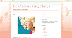 Desktop Screenshot of liacreates.blogspot.com
