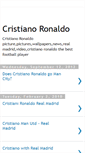 Mobile Screenshot of cristianoronaldo-pictures.blogspot.com