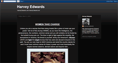 Desktop Screenshot of harveyedwards.blogspot.com