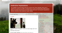 Desktop Screenshot of instinctiveimpressions.blogspot.com