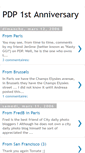 Mobile Screenshot of parisdailyphoto2006anniversary.blogspot.com