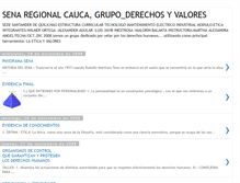 Tablet Screenshot of grupoderechossena.blogspot.com