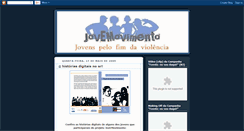 Desktop Screenshot of jovemovimentonacional.blogspot.com