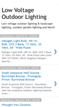 Mobile Screenshot of lowvoltageoutdoorlightings.blogspot.com