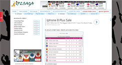 Desktop Screenshot of iplsaga.blogspot.com