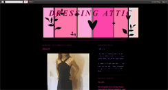 Desktop Screenshot of dressingattic.blogspot.com