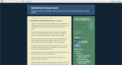Desktop Screenshot of battlefieldheroesbra.blogspot.com