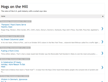 Tablet Screenshot of hogsonthehill.blogspot.com