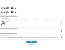 Tablet Screenshot of myrandaspals.blogspot.com