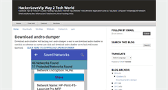 Desktop Screenshot of hackerlovevip.blogspot.com