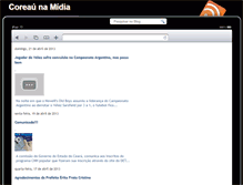 Tablet Screenshot of coreaunamidia.blogspot.com