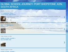Tablet Screenshot of globalschooljourney.blogspot.com