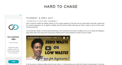 Desktop Screenshot of hardtochase.blogspot.com