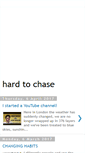 Mobile Screenshot of hardtochase.blogspot.com