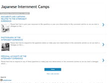 Tablet Screenshot of internmentcamps-johnston.blogspot.com