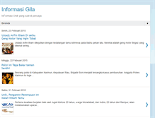 Tablet Screenshot of informasigila.blogspot.com