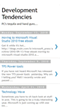 Mobile Screenshot of devtendencies.blogspot.com