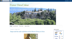 Desktop Screenshot of francetravelideas.blogspot.com