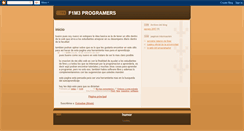 Desktop Screenshot of f1m3programers.blogspot.com