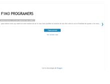 Tablet Screenshot of f1m3programers.blogspot.com