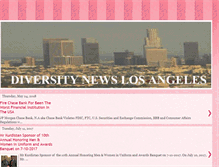 Tablet Screenshot of diversitynewslosangeles.blogspot.com