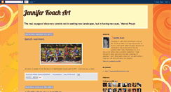 Desktop Screenshot of jenniferkoachart.blogspot.com