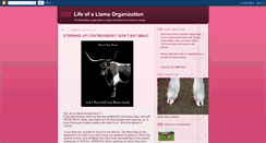 Desktop Screenshot of llamaorganization.blogspot.com