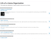 Tablet Screenshot of llamaorganization.blogspot.com