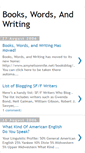 Mobile Screenshot of bookswordswriting.blogspot.com