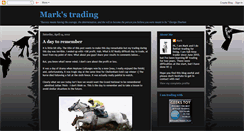 Desktop Screenshot of markstrading.blogspot.com