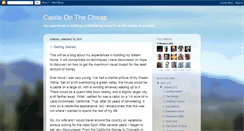 Desktop Screenshot of castleonthecheap.blogspot.com