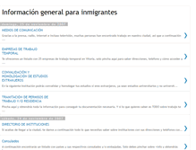 Tablet Screenshot of infoinmigrantes.blogspot.com