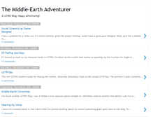 Tablet Screenshot of middleearthadventurer.blogspot.com