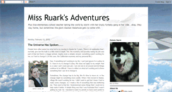 Desktop Screenshot of missruark.blogspot.com