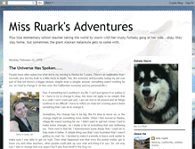 Tablet Screenshot of missruark.blogspot.com