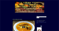 Desktop Screenshot of lasrecetasdelabuelo.blogspot.com