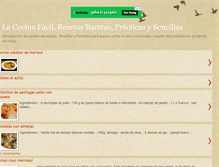 Tablet Screenshot of lasrecetasdelabuelo.blogspot.com