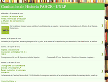 Tablet Screenshot of graduadoshistoriaunlp.blogspot.com