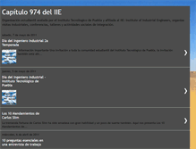 Tablet Screenshot of capitulo-974-iie-itp.blogspot.com
