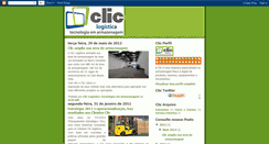 Desktop Screenshot of cliclogistica.blogspot.com