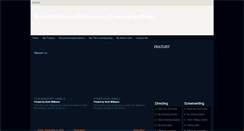 Desktop Screenshot of brettwilliamsfilmlearning.blogspot.com