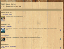 Tablet Screenshot of barndoorswap.blogspot.com