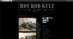 Desktop Screenshot of hotrodkult.blogspot.com