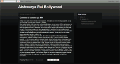 Desktop Screenshot of aishwarya-rai-bollywood.blogspot.com