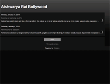 Tablet Screenshot of aishwarya-rai-bollywood.blogspot.com