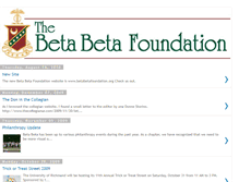 Tablet Screenshot of betabetafoundation.blogspot.com